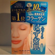 KOSE高丝胶原蛋白美白保湿面膜 5片装