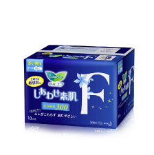 花王乐而雅超安心F系列卫生巾400护翼型 7片