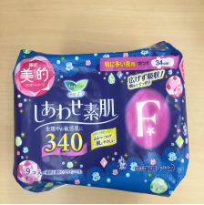 花王 乐而雅 超安心F系列卫生巾 超量夜用340
