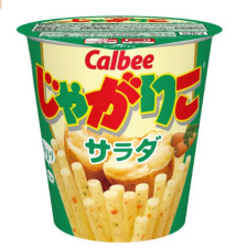 日本进口薯条 Calbee胡萝卜香菜味薯条 60g杯装