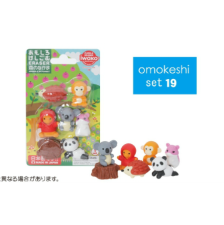 日本Iwako趣味橡皮擦 森林动物系列 泡罩包装 ER-BRI022